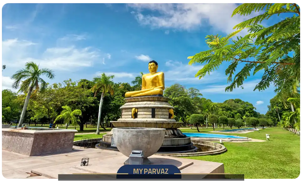 پارک ویهاراماهادِوی (Viharamahadevi Park) – زیباترین پارک شهری کلمبو